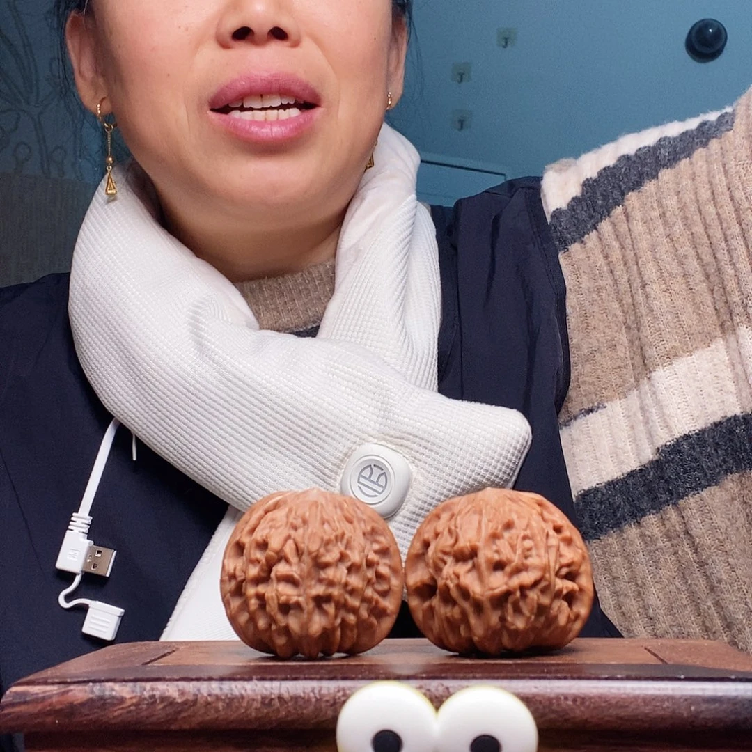 文玩核桃吊坠磨盘