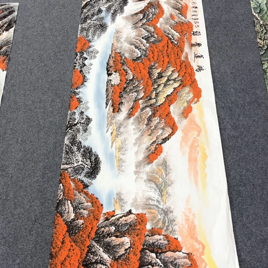 国画国画作品老师手绘