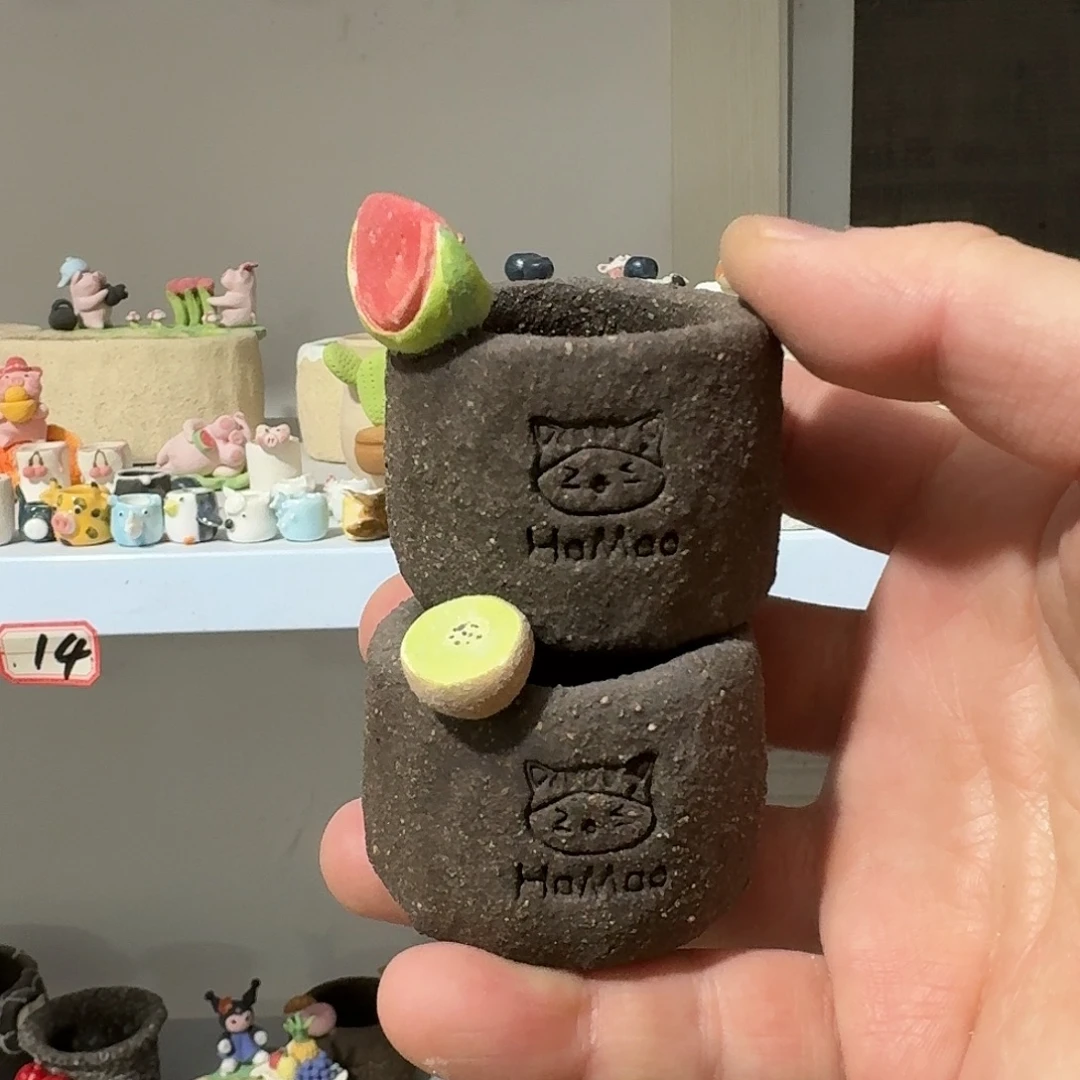 厂家直销手工花盆摆件