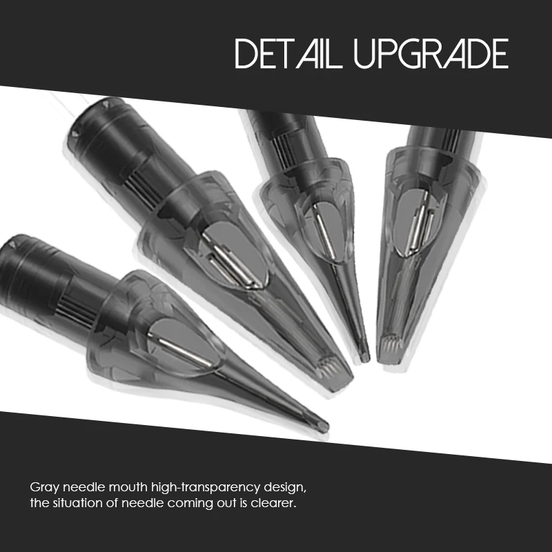 DIRK20支排针RM M1德克一体针纹身针割线打雾纹绣针纹身笔