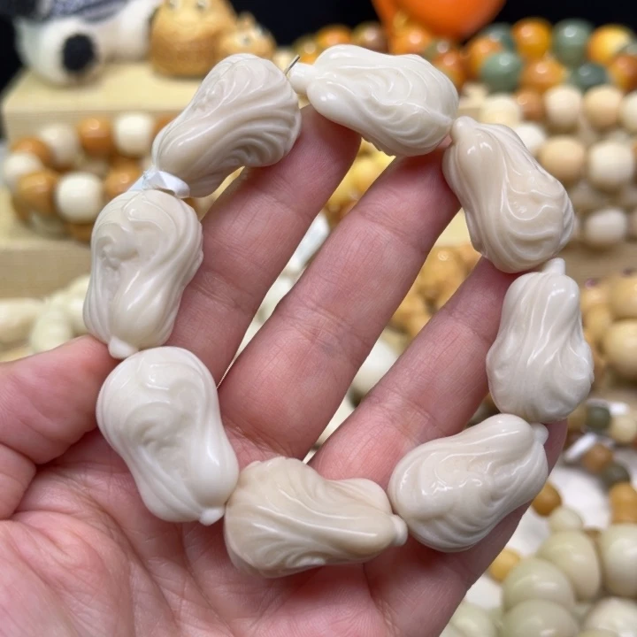 菩提根/象牙果手串大白菜1-20-53