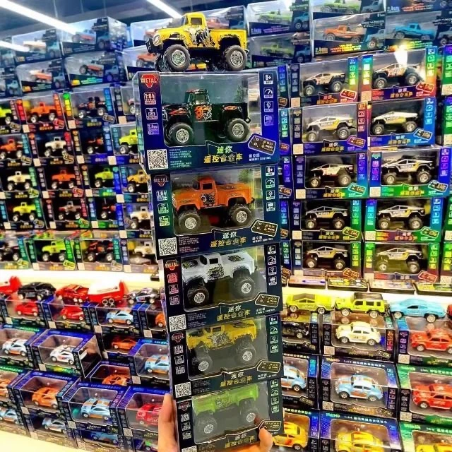 蚊车桌面合金可动工程车