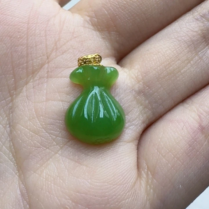 手链18K金镶嵌和田玉张****具