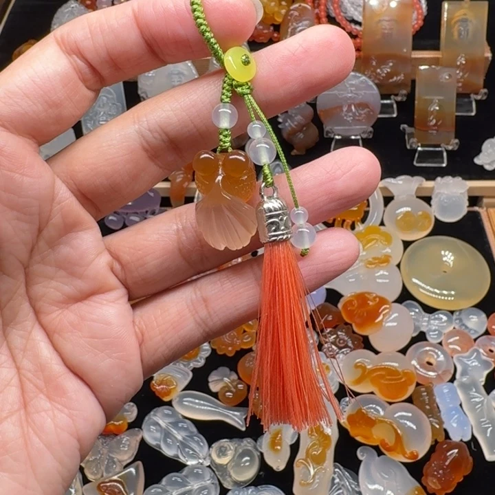 玛瑙/玉髓未镶嵌颈饰