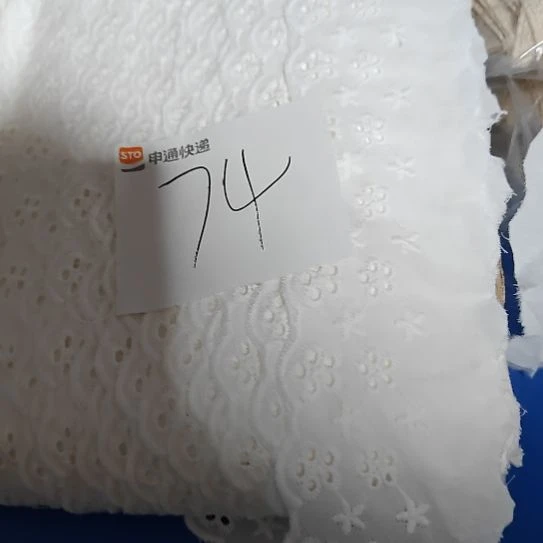 74号13码一份棉布刺绣