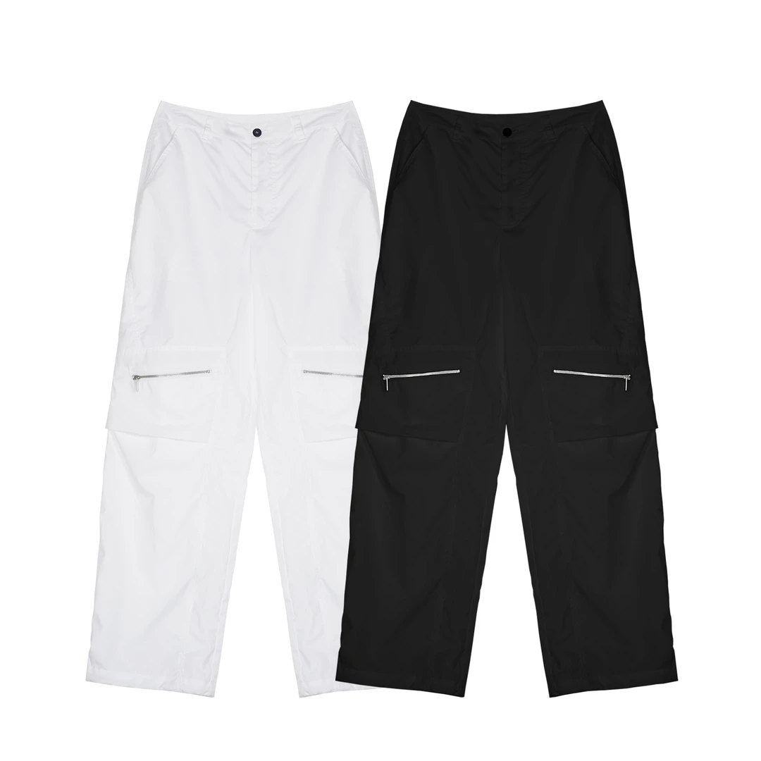 PH《冰川》夏季小众街头纸质冰感进口棉布时尚休闲工装裤 PH1919