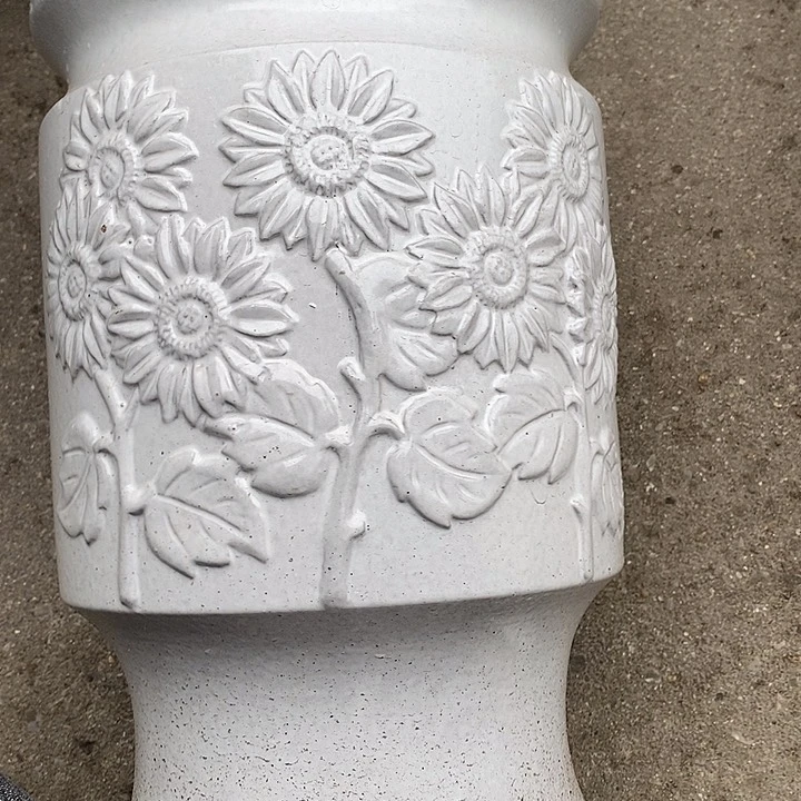 紫砂花盆高约31口约21