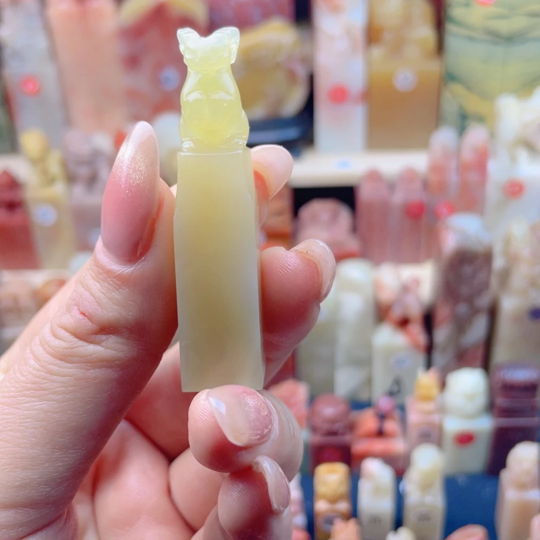 寿山石S寿山石手工篆刻