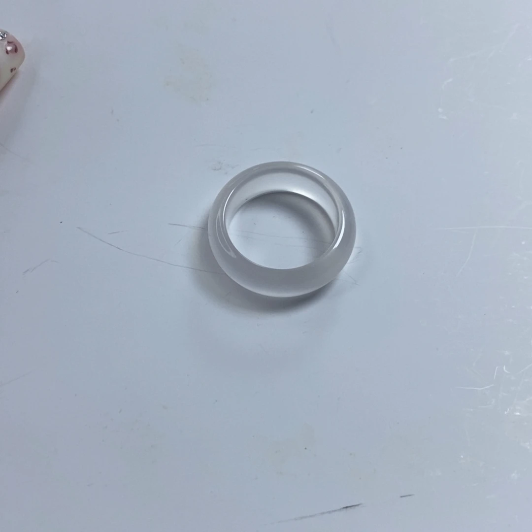 石英质玉戒圈未镶嵌刚*好