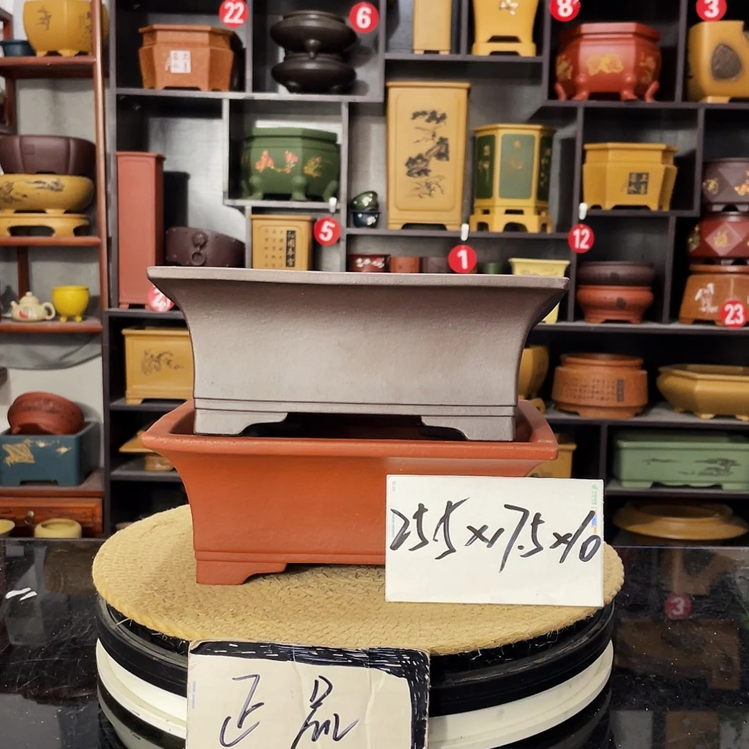 D-盆尚好紫砂花盆