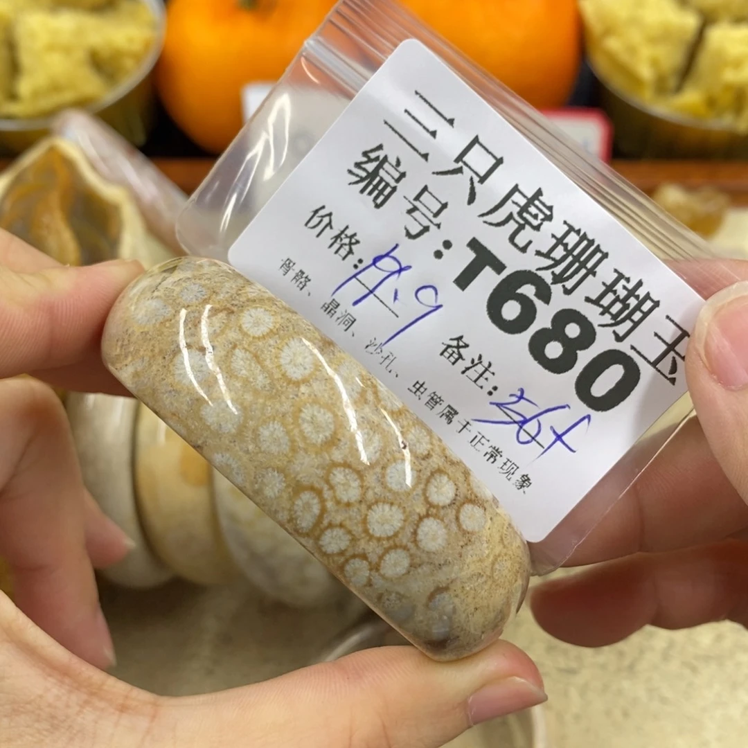 硅化珊瑚（珊瑚玉）1未镶嵌L**y