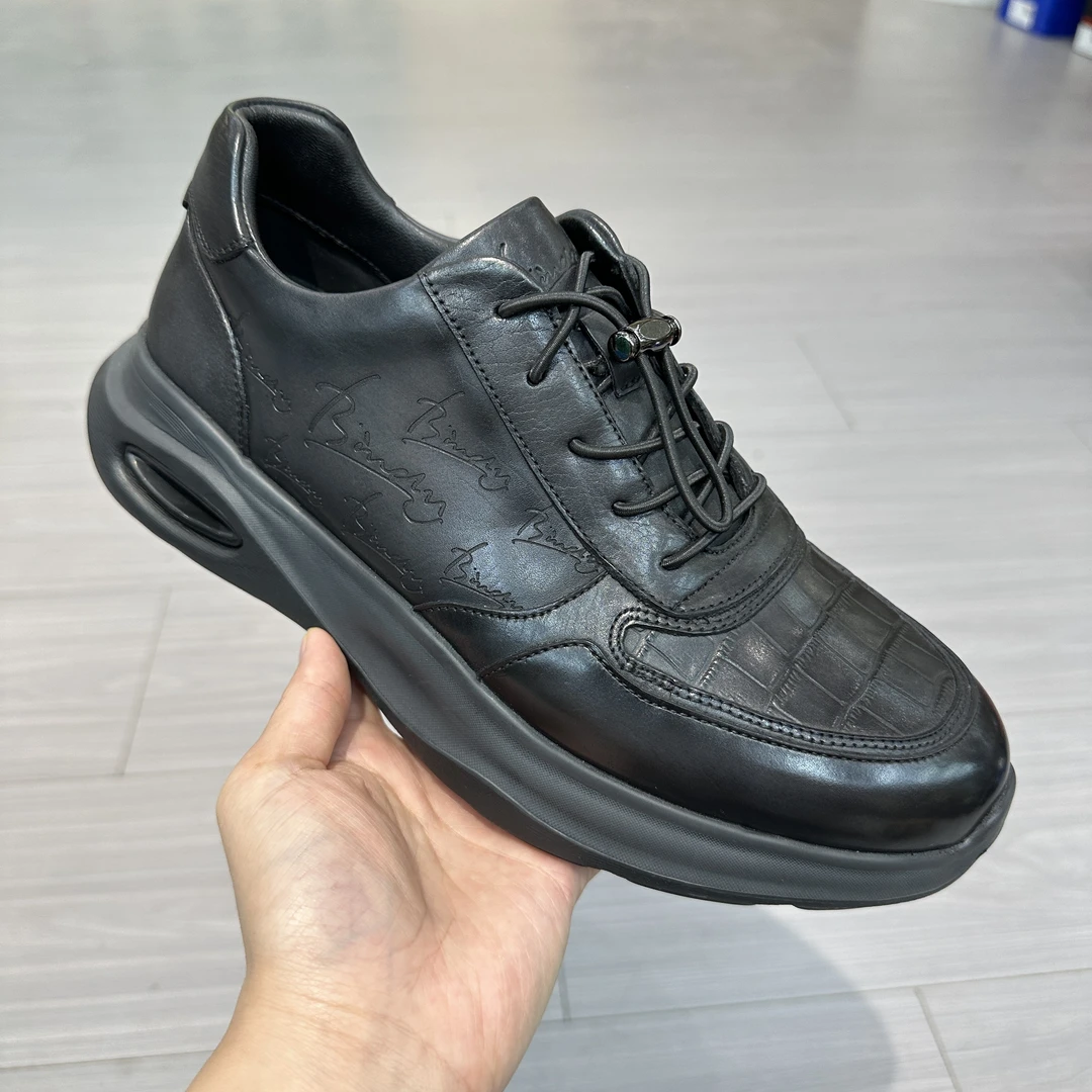 男士休闲皮鞋牛皮真皮单鞋舒适时尚百搭夏季透气R231912