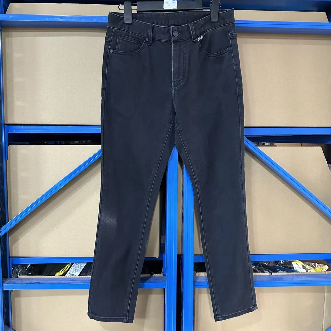 （G）F1367-A4-3男秋四季百搭牛仔长裤修身经典黑色牛仔裤