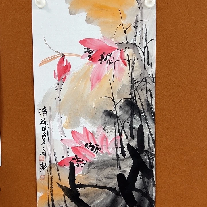 国画李文峰的作品