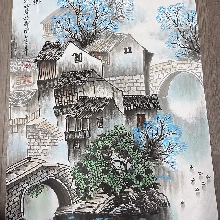 手绘国画作品欣赏999