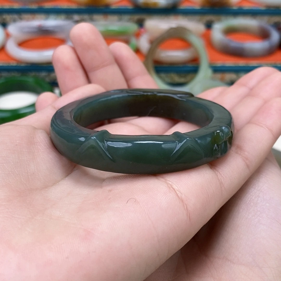 和田玉手镯 51.4未镶嵌