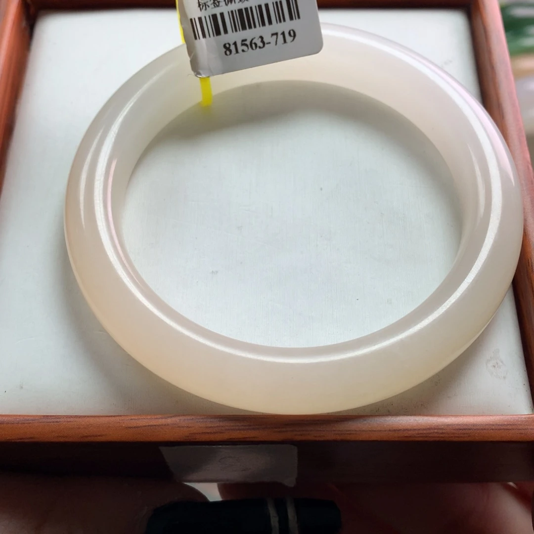 和田玉手镯未镶嵌58-59