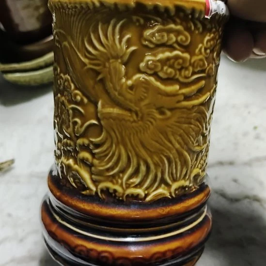 瓷片五厂，七厂各种摆件，瓷片，均有瑕疵！