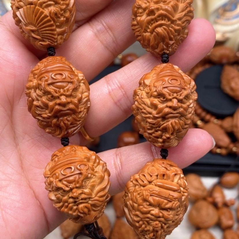 【闪购商品】橄榄核吊坠橄榄手工雕刻工艺