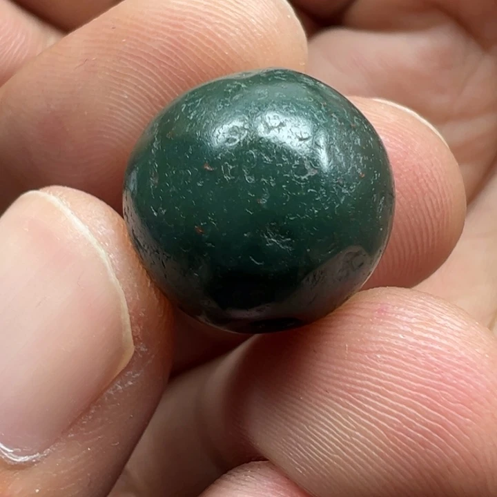 泥塑x47    15满风化绿鸡肝