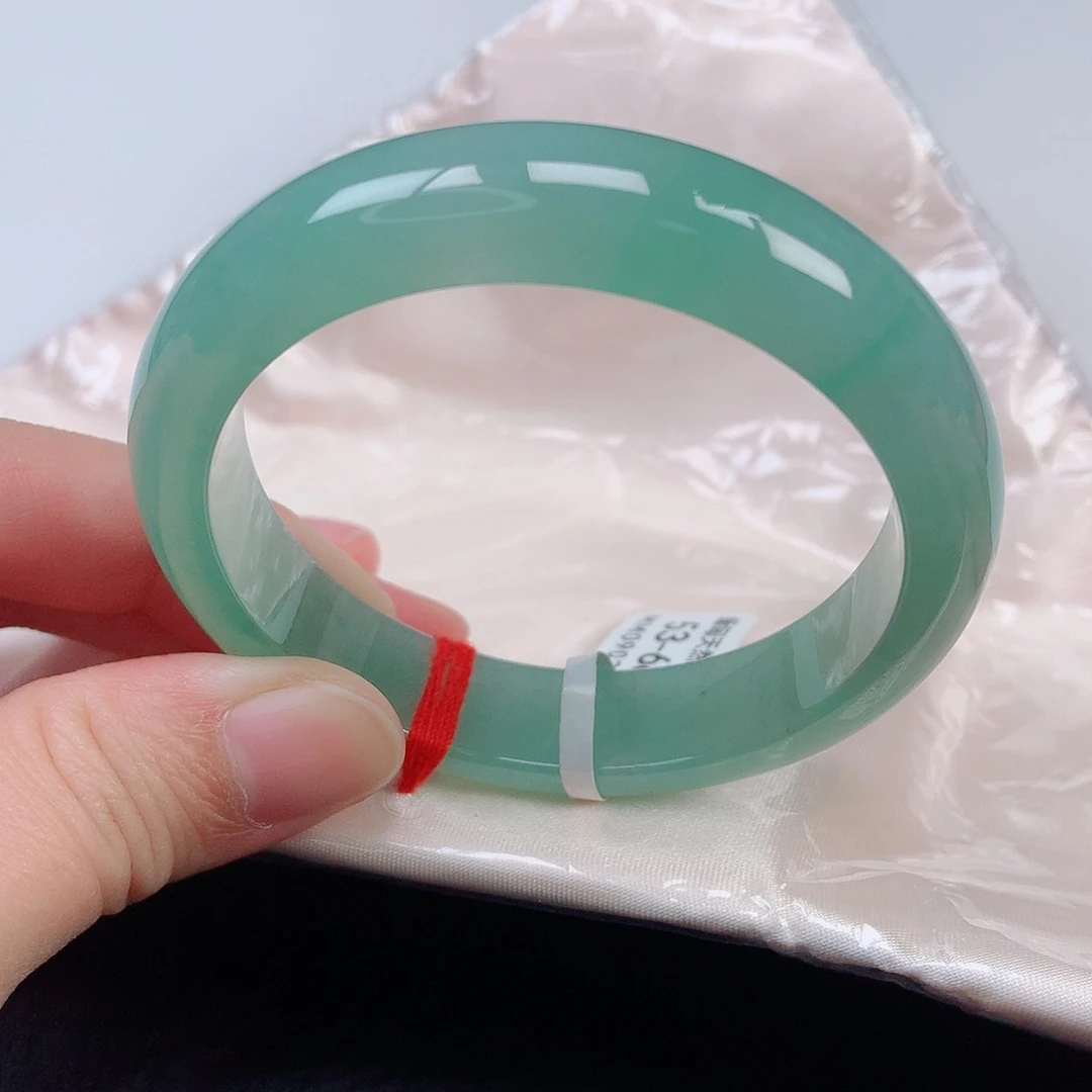 未镶嵌手镯翡翠53正圈