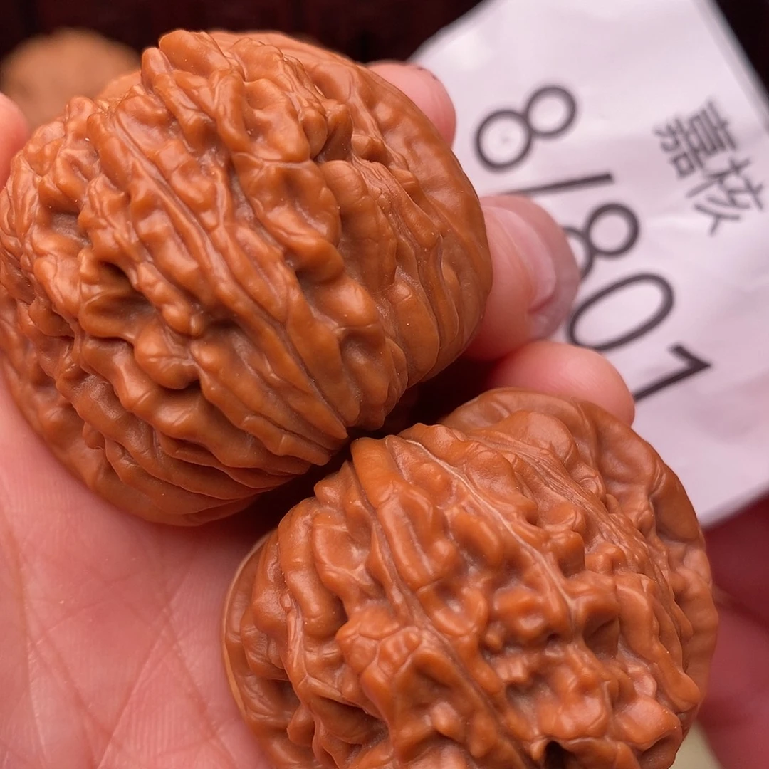 文玩核桃把件40汉高楼