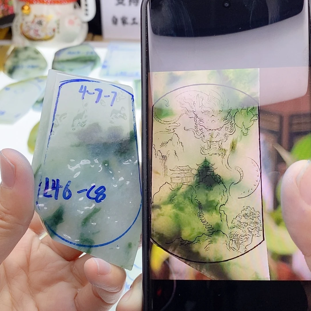 未镶嵌定制翡翠翡翠