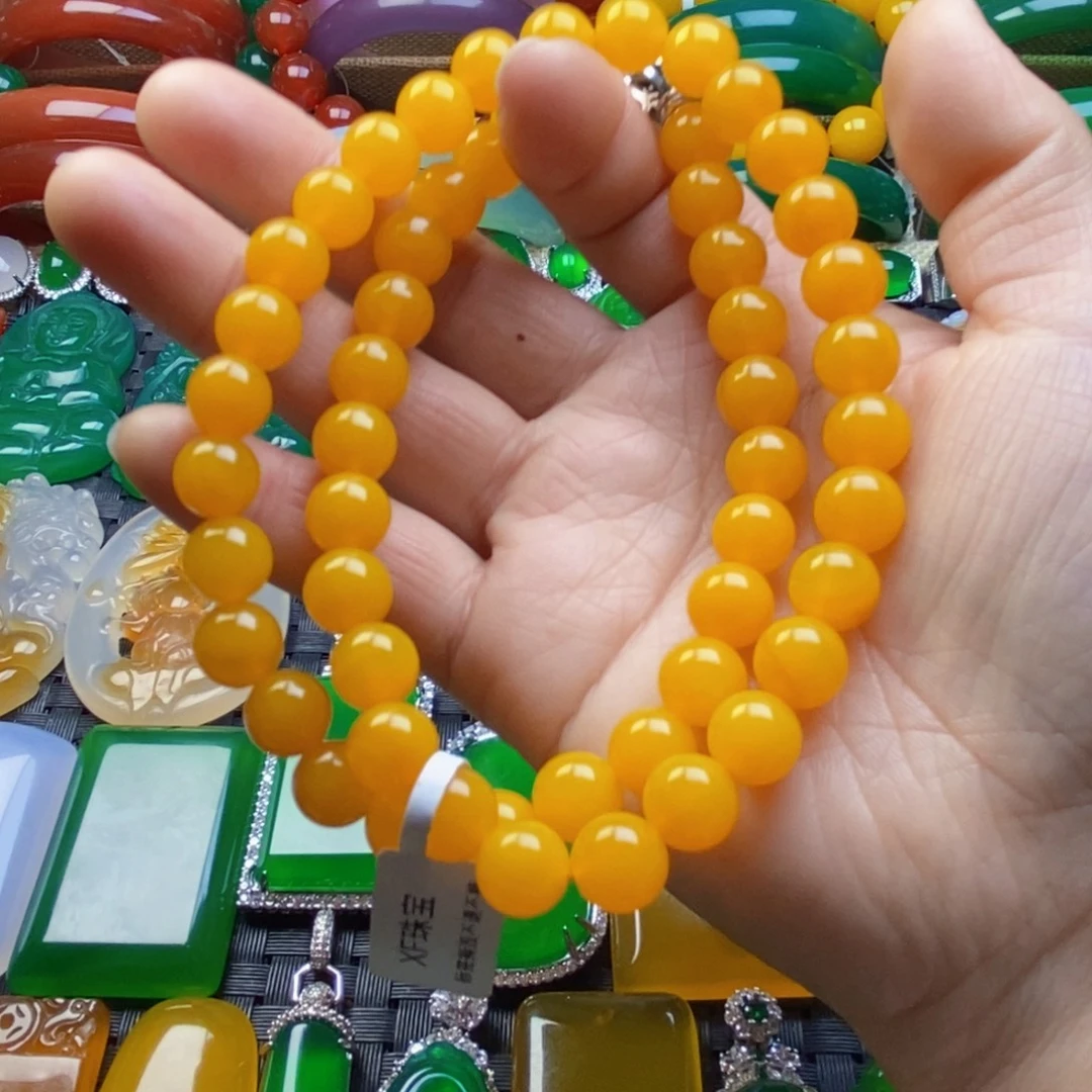 因***子玛瑙/玉髓未镶嵌颈饰卡10