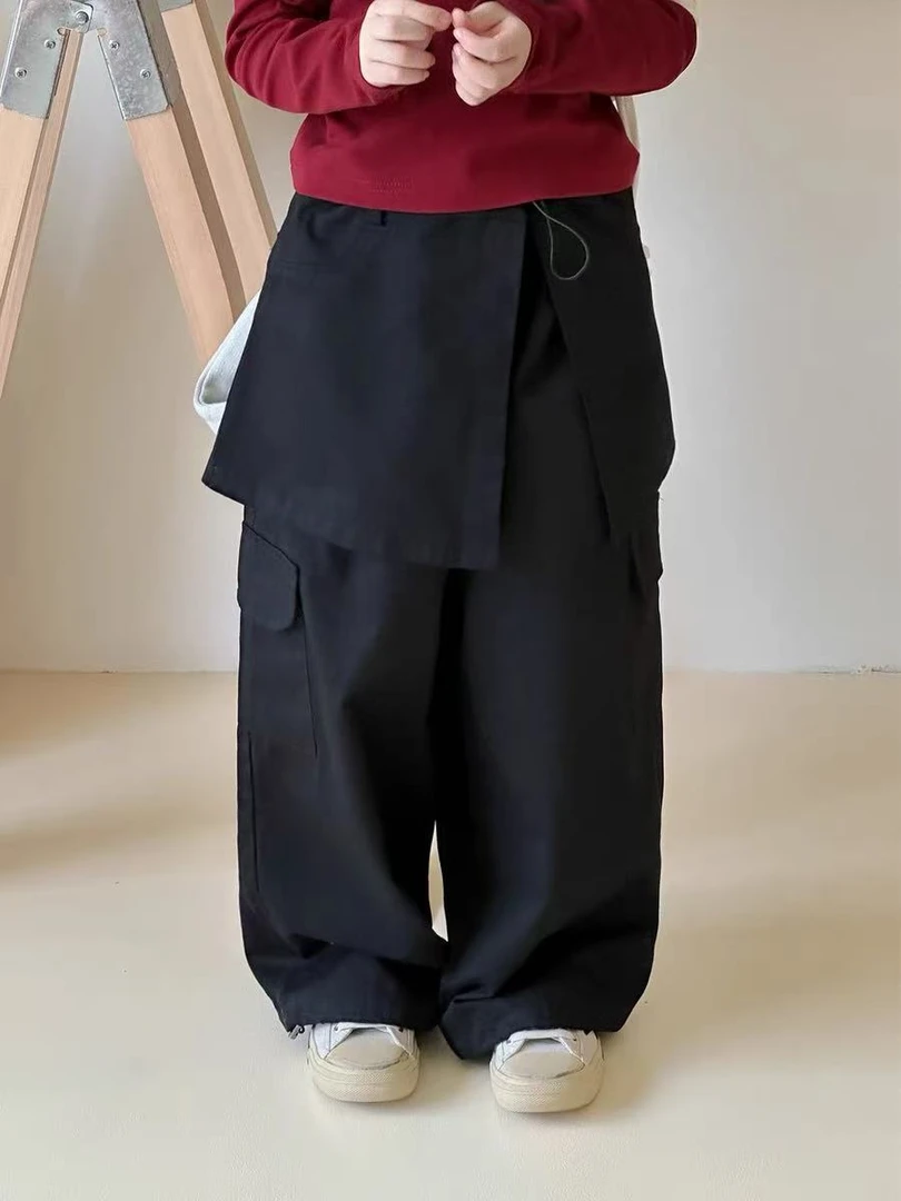 52036-潮童休闲工装裤看实物