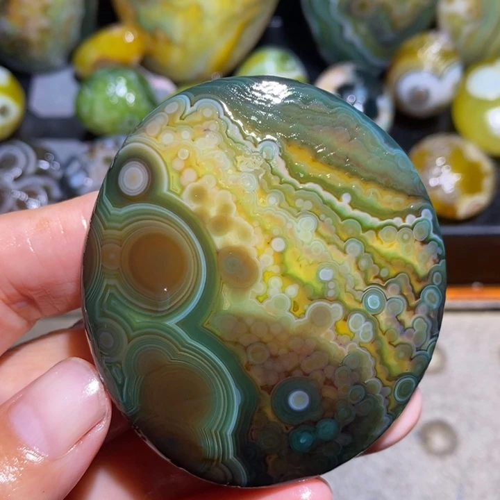 未镶嵌玛瑙/玉髓珠宝半成品167