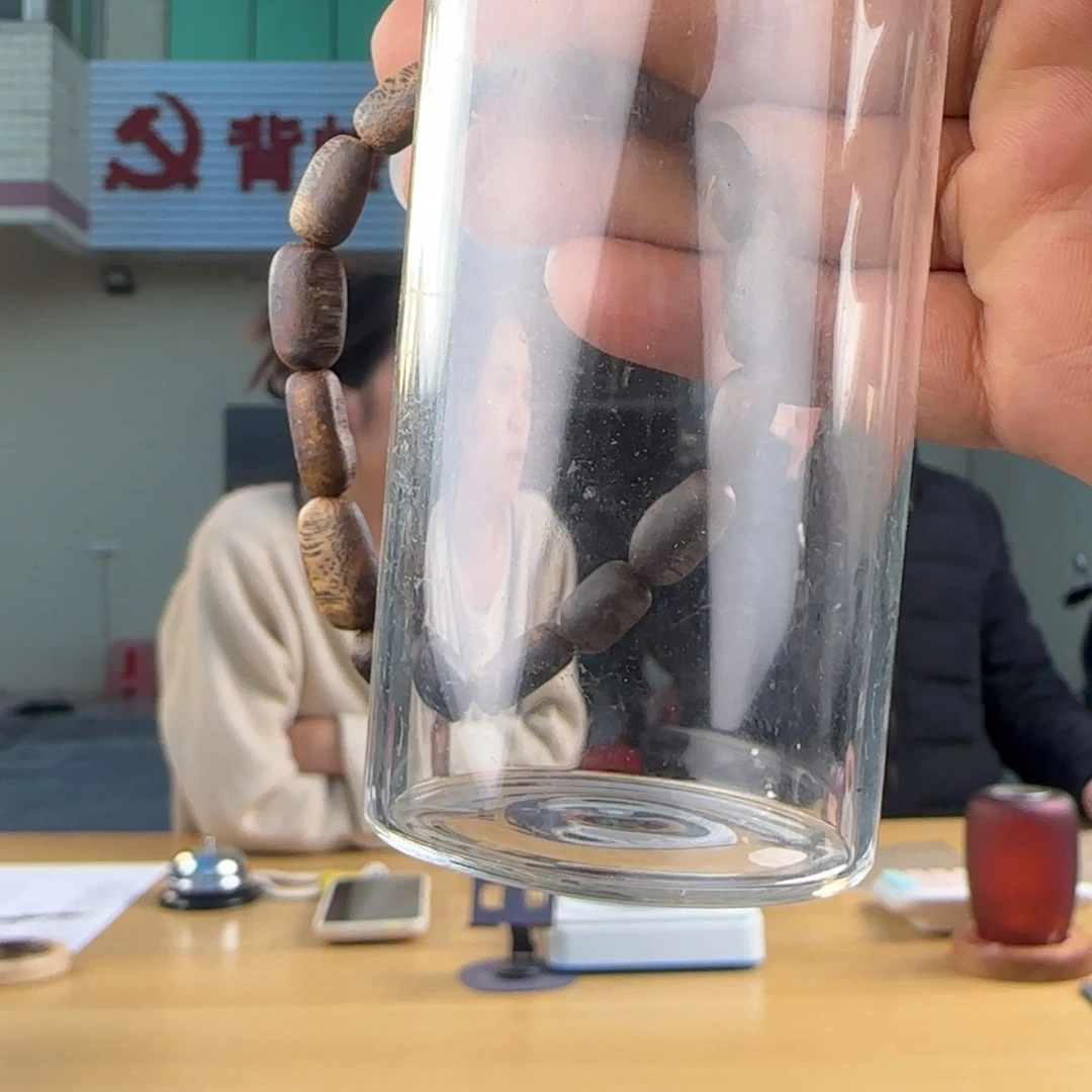 沉香碎屑沉香棋楠随型留疤珠5克多样性发一SY-125