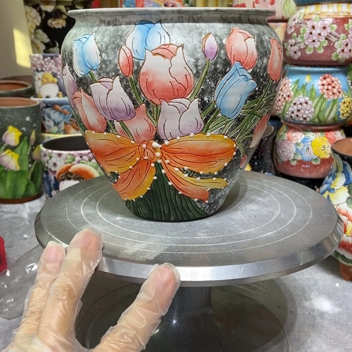 景德镇艺术手绘作品