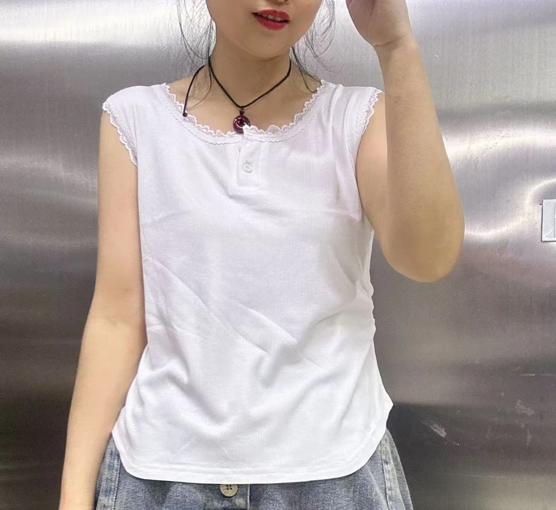 花边领百搭背心257315