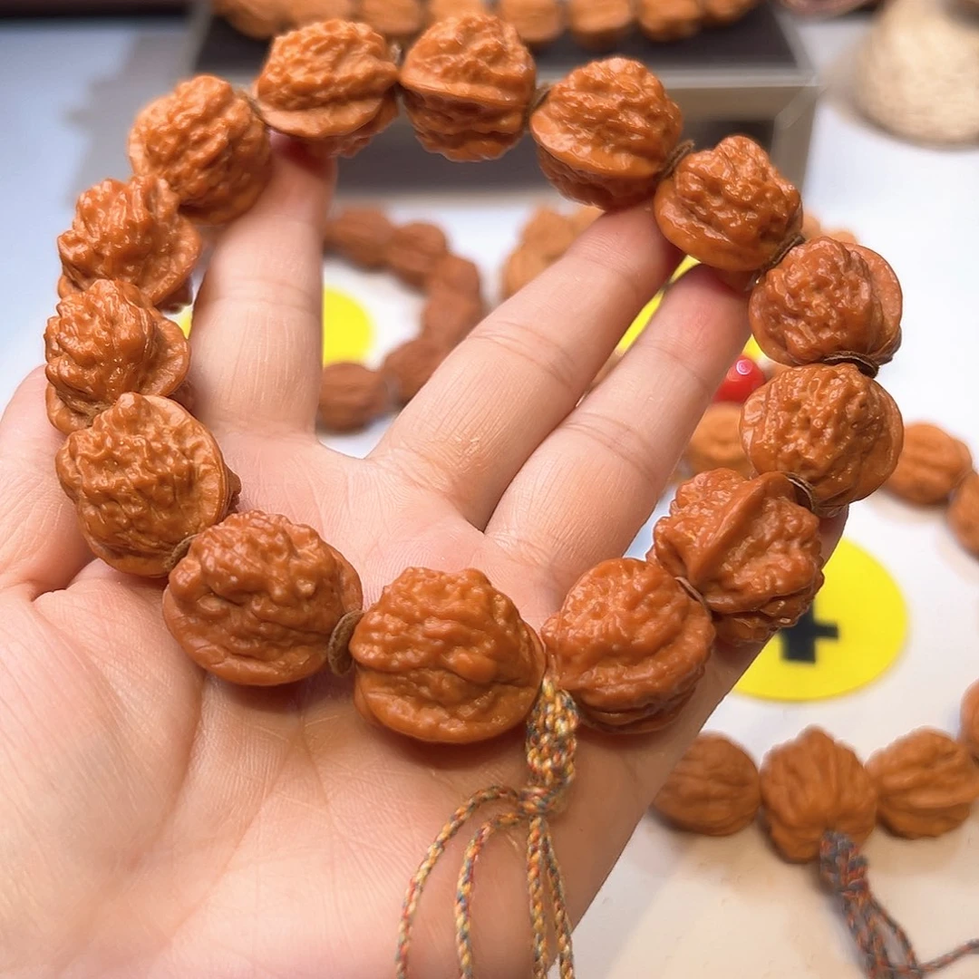 文玩核桃手串小金蟾