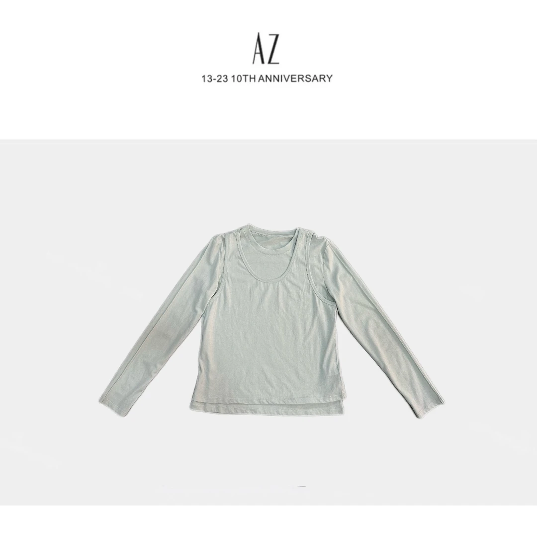 LIS&Az-韩系早春真两件长袖 CT2217