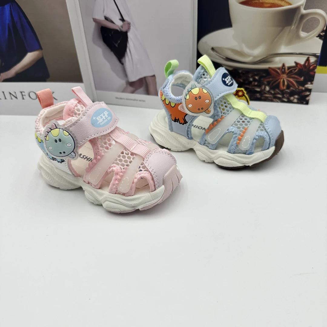 线下实体专供品牌魔婴幼儿机能凉鞋夏季包头凉鞋中性超轻防滑2062