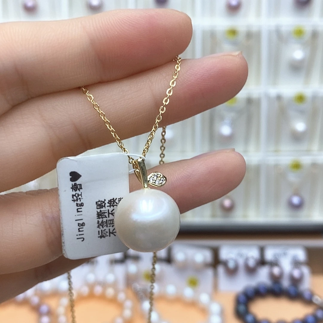 淡水珍珠合金项链