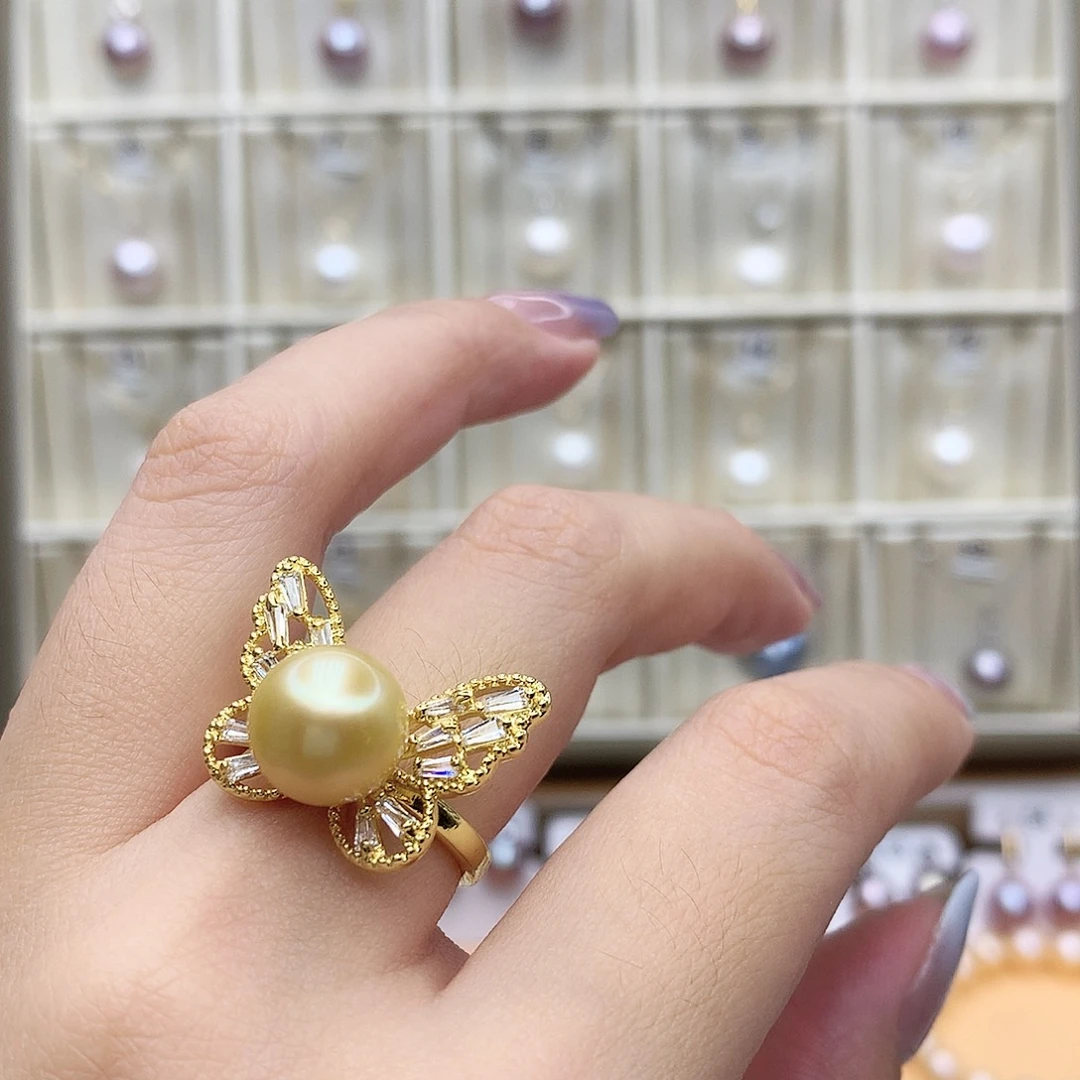 颈饰合金淡水珍珠