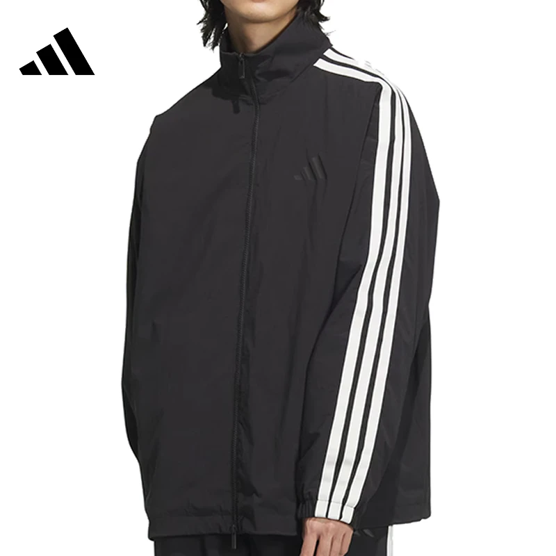 adidas 【流光风】adidas阿迪达斯男子运动休闲夹克外套 JL6091