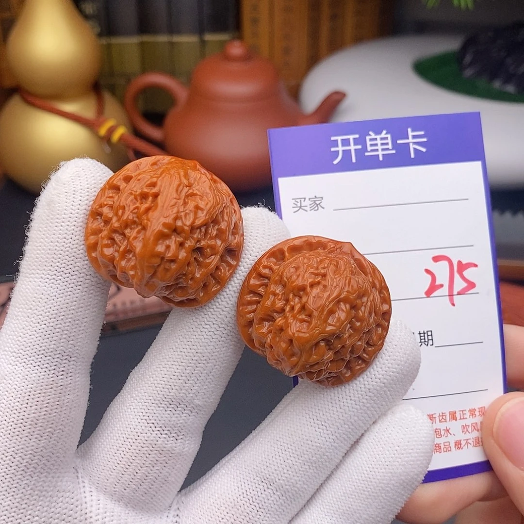 文玩核桃把件33乾隆磨275