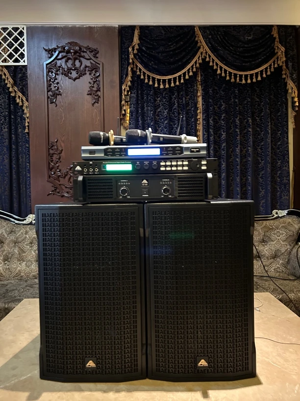 9新  （不包邮）英国AE高端系列12寸音响四件套➕悠响点歌机一体机