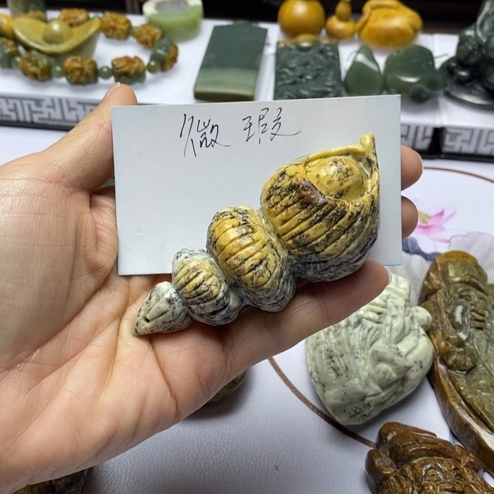 透闪石质玉手把未镶嵌