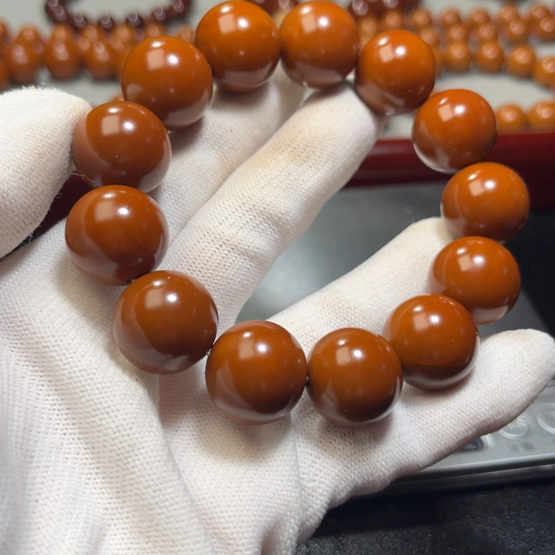 橄榄核手串m****e1.8树王精品铁核小孔