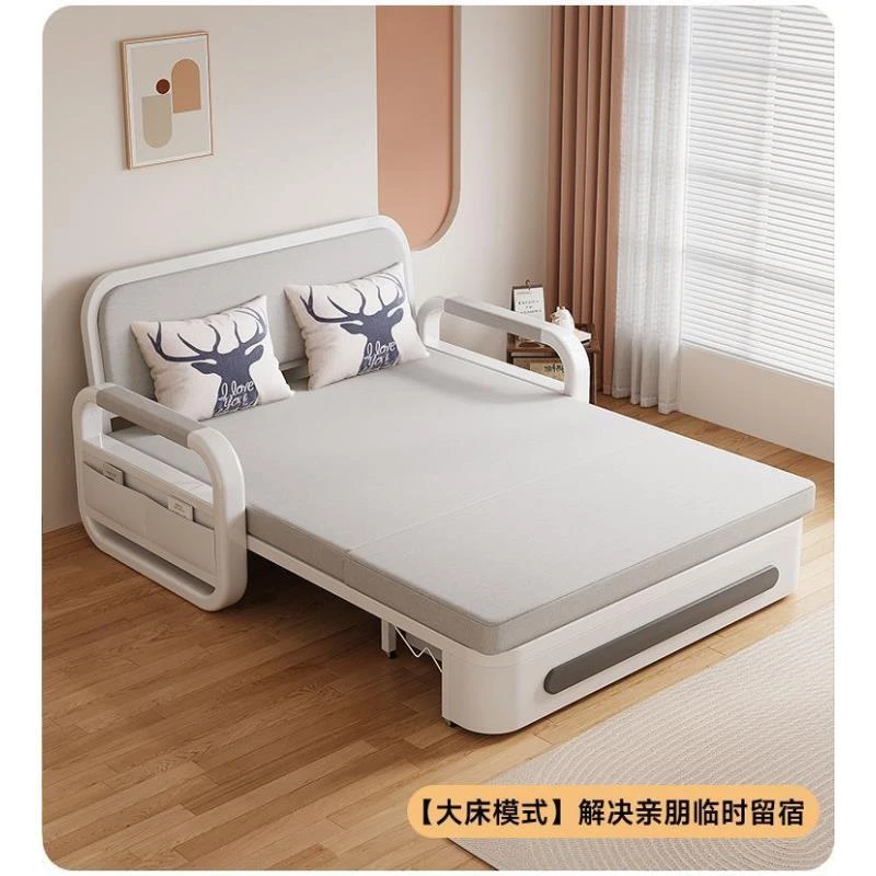 一体两用折叠式家用客厅多功能伸缩网红可拆洗1.5米的床