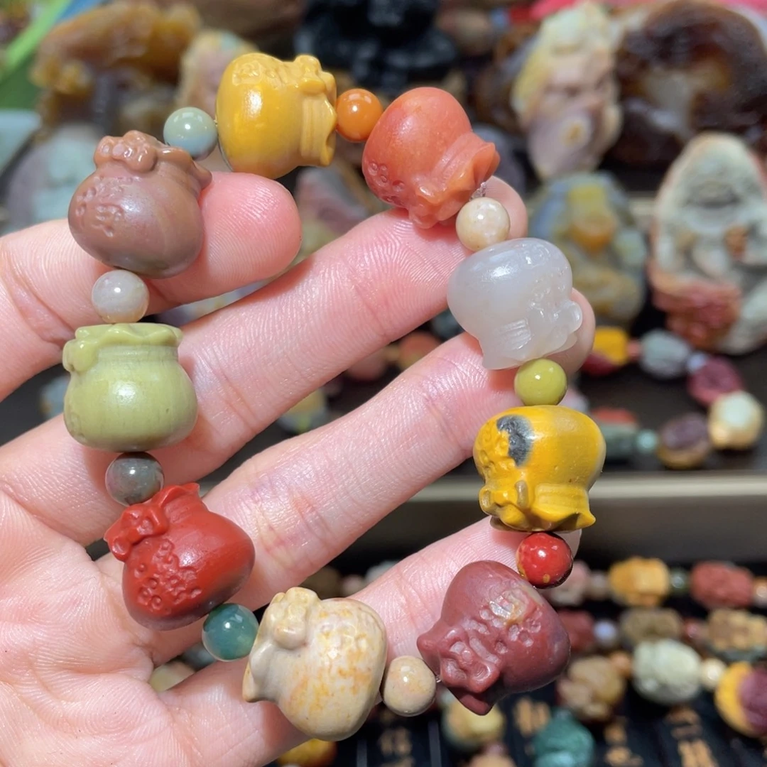 石英质玉未镶嵌手链