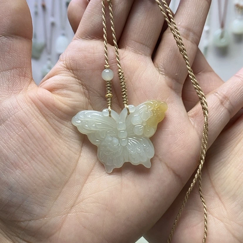 【闪购商品】和田玉未镶嵌颈饰睡***娘