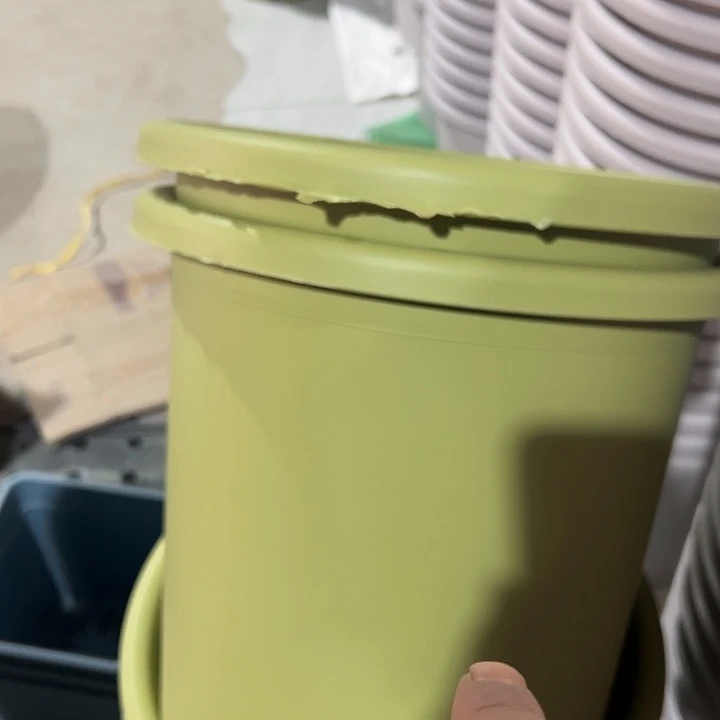 圆7号绿瑕疵2个无托盘