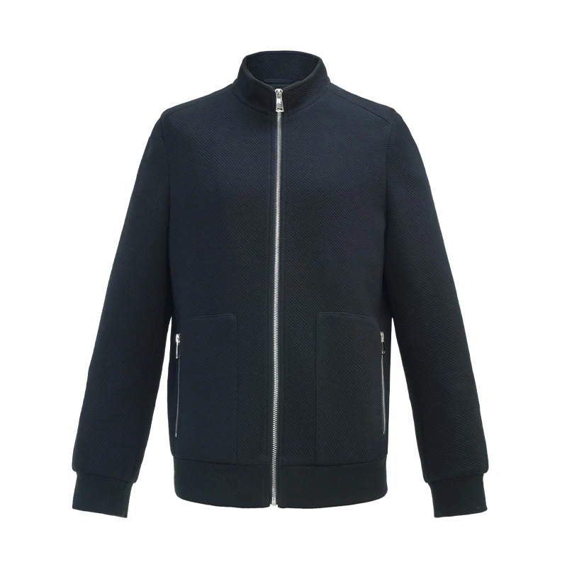 戈思蒂XY246358男士百搭潮流修身立领休闲男外套夹克商务