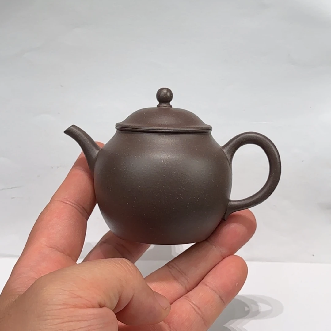 茶壶紫砂玄瓮壶天青泥