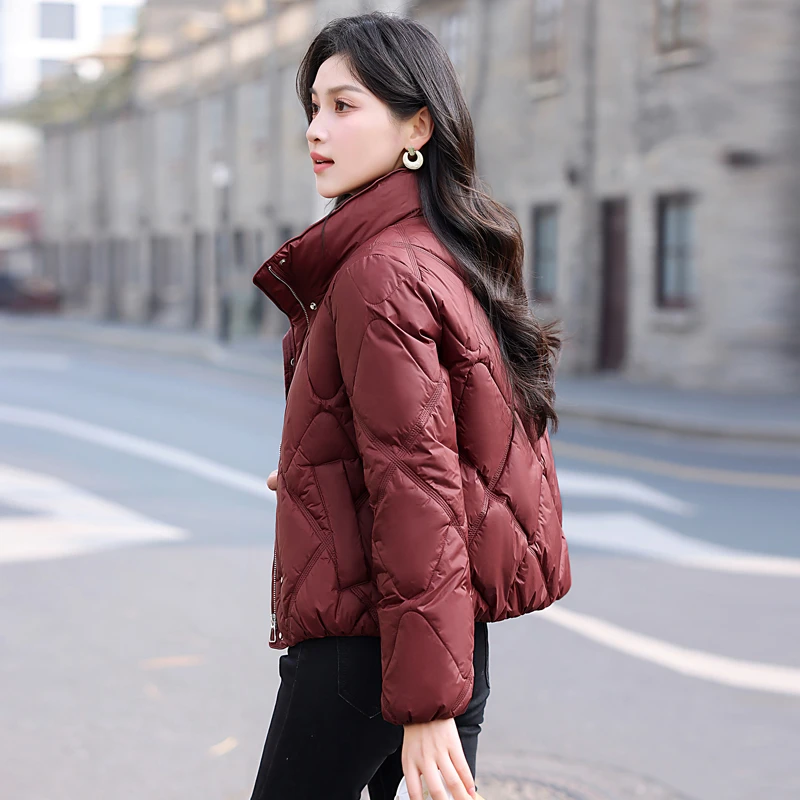 2025冬装新款高级感时尚洋气棉服女宽松百搭小个子棉衣棉袄面包服